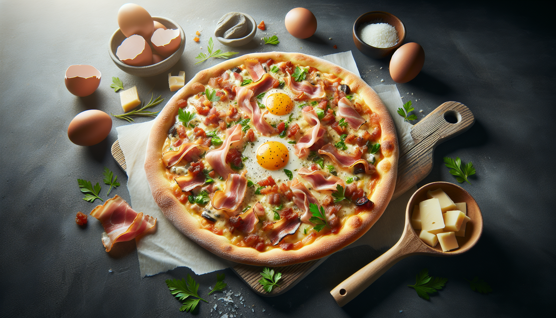 2227 pizza carbonara przepis jak zrobic pyszna pizze w stylu carbonara