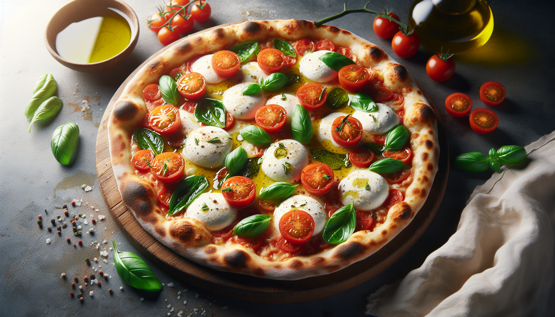 2249 pizza z burrata przepis najlepszy sposob na pyszna pizze